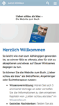 Mobile Screenshot of lieberschlaualsblau.de