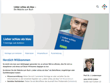 Tablet Screenshot of lieberschlaualsblau.de